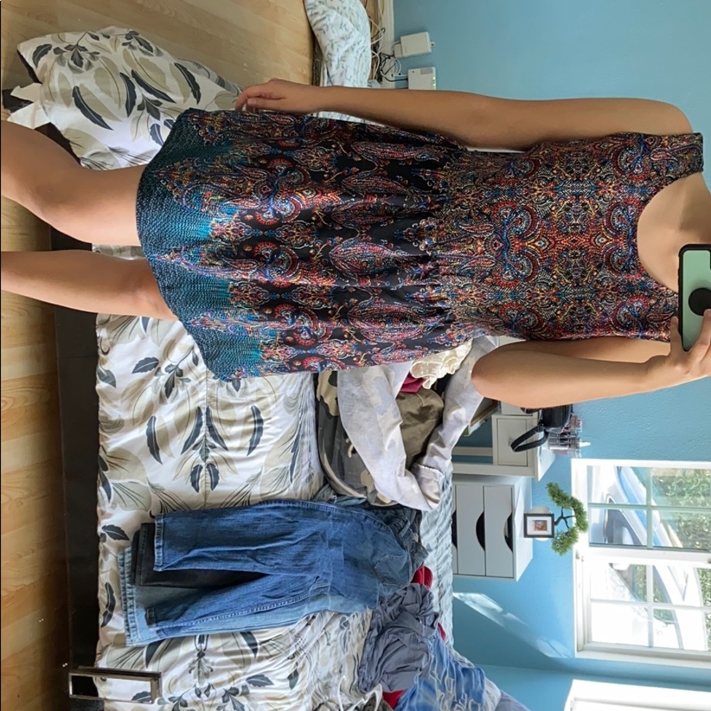 Colorful and casual dress